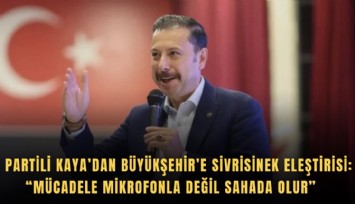 AK Partili Kaya’dan Büyükşehir’e sivrisinek eleştirisi: Mücadele mikrofonla değil sahada olur