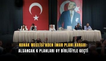 Alsancak bölgesinde K planları için onay