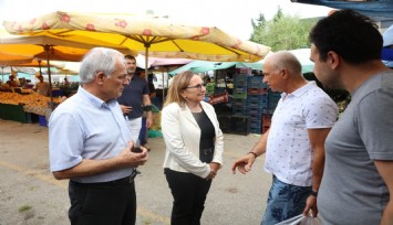 Başkan Akın sahaya indi