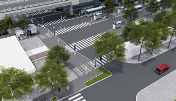 Bornova Aktarma İstasyonu yeni yüzüne kavuşuyor