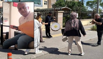 Boşanma adliye önünde halay ve müzikle kutlandı