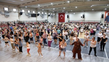Çiğli’de Aerobik ve Dans Gecesi coşkusu