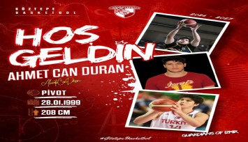 Göztepe Basketbol, Ahmet Can Duran’ı kadrosuna kattı