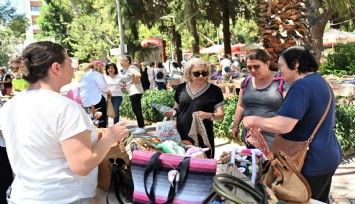 Hobi ve beceri edindirme kursiyerlerinin yıl sonu sergileri büyük ilgi gördü