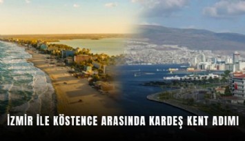 İzmir ile Köstence arasında kardeş kent adımı