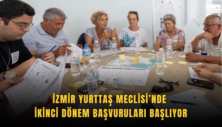 İzmir Yurttaş Meclisi’nde ikinci dönem başvuruları başlıyor