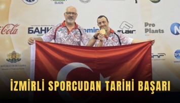 İzmirli sporcudan tarihi başarı