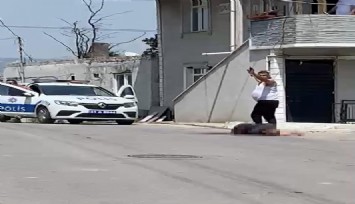 Kocaeli'de dehşet: Eşini sokak ortasında bıçakladı
