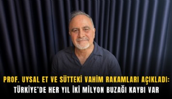Prof. Uysal et ve sütteki vahim rakamları açıkladı: Türkiye’de her yıl iki milyon buzağı kaybı var