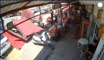 Serik’te hortum paniği: Tente müşterilerin üzerine çöktü, facia saniyelerle atlatıldı