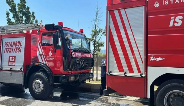 Arnavutköy’de fabrika yangını