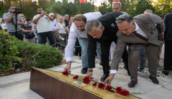 Bornova'da Srebrenica soykırımı kurbanları anıldı