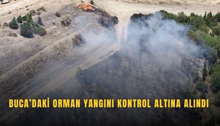 Buca'daki yangın kontrol altında