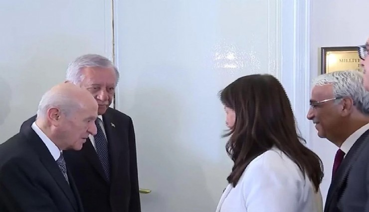DEM Parti'den Bahçeli’ye ziyaret