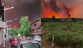 Fransa’da orman yangınları büyüyor: Binlerce kişi tahliye edildi
