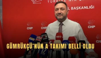 Gümrükçü’nün A takımı belli oldu