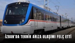 İZBAN’da teknik arıza ulaşımı felç etti