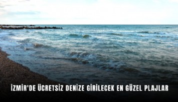 İzmir'de ücretsiz denize girilecek en güzel plajlar