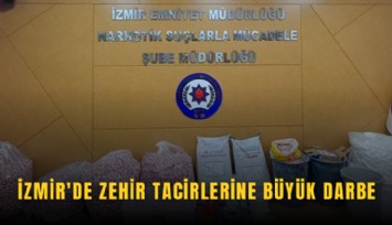 İzmir'de zehir tacirlerine büyük darbe: 121 bin 816 uyuşturucu nitelikli hap ele geçirildi