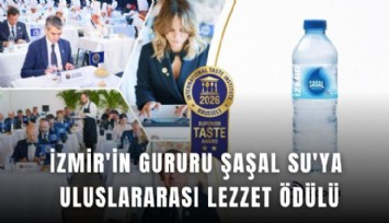 İzmir'in gururu Şaşal Su'ya uluslararası lezzet ödülü