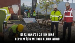 Karşıyaka'da 23 bin bina deprem için mercek altına alındı