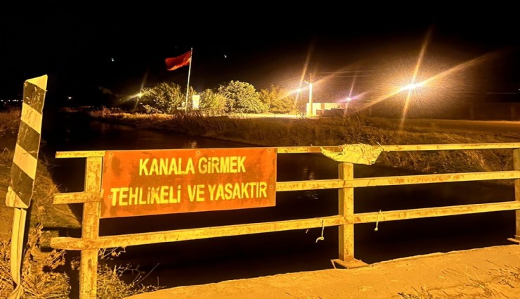 Manisa’da kanala düşen sürücüden acı haber geldi
