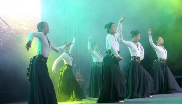 Muğla'da Çin dansıyla görsel şölen