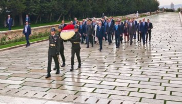 NATO heyetinden Anıtkabir’e ziyaret
