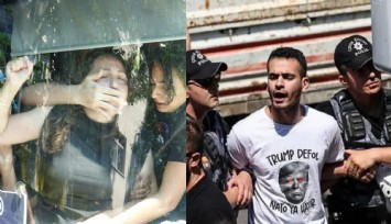 NATO zirvesi protestosuna polis müdahalesi: Çok sayıda gözaltı