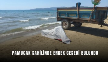 Pamucak sahilinde erkek cesedi bulundu