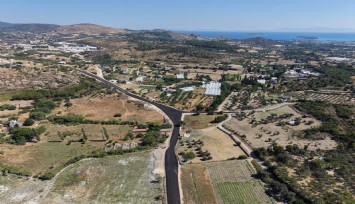 Urla'da yol ve altyapı yatırımları sürüyor