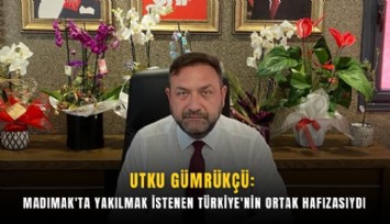 Utku Gümrükçü: Madımak'ta yakılmak istenen Türkiye'nin ortak hafızasıydı