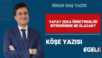 Yapay Zeka Öğretmenliği Bitirdiğinde Ne olacak?