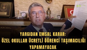 Yargıdan emsal karar: Özel okullar ücretli öğrenci taşımacılığı yapamayacak